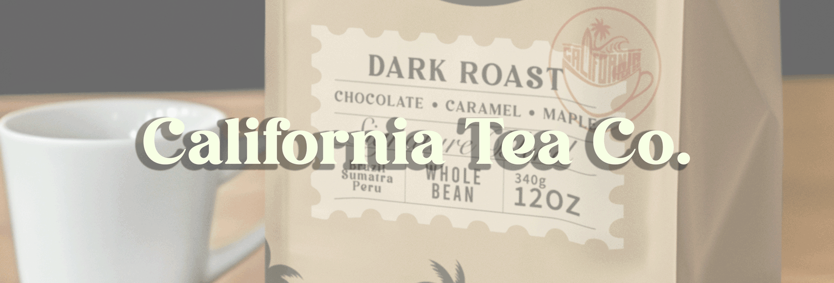California Tea Company campaign hero