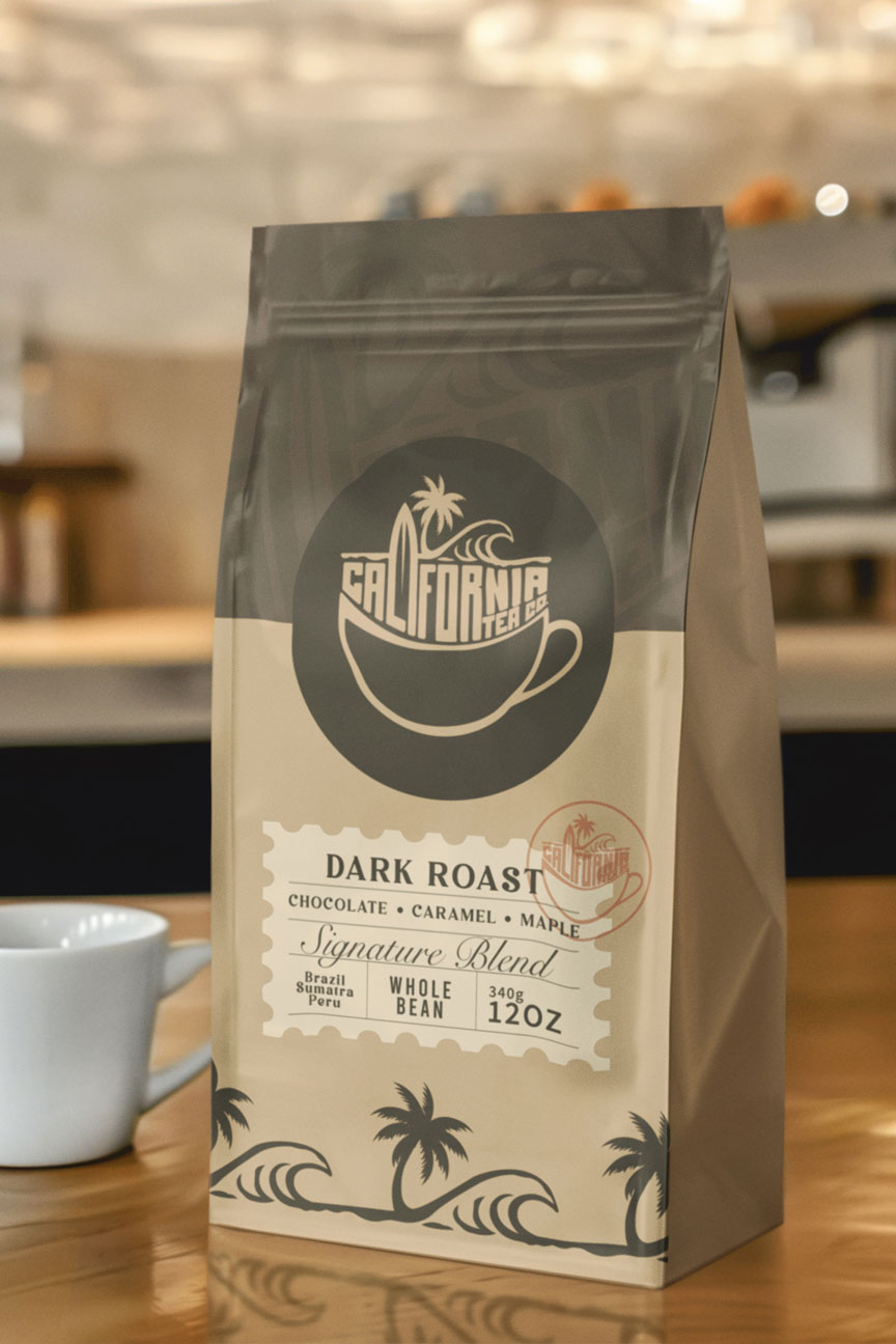 California Tea Co mockup 1